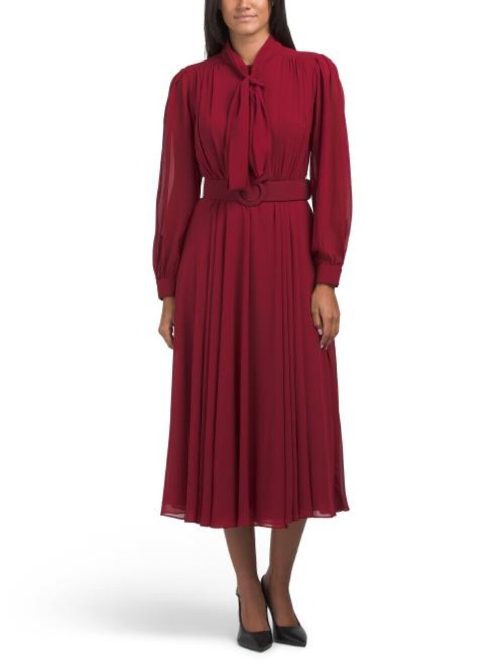MIKAEL AGHAL Long Sleeve Dress
